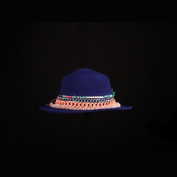 Sombrero Fedora Azul infinito